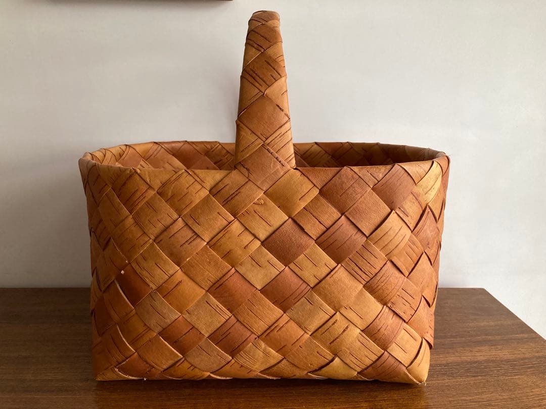 Galina ガリーナ 白樺かご 蓋付箱 フィンランド 収納ボックス る*い様