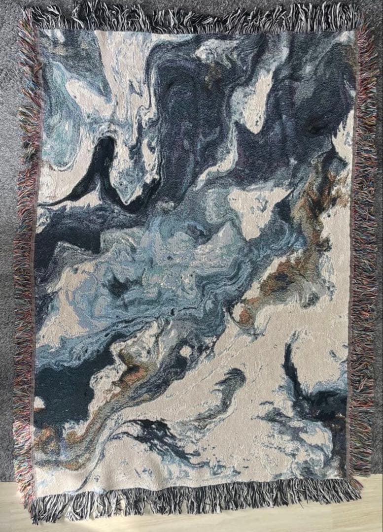 iMPeRF】インパーフNavy Flow Throw Blanket : M - メルカリ