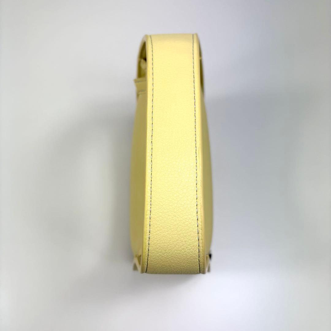 Nissy Naptime ナップタイム ハーフムーンイエロー ハンドバッグ