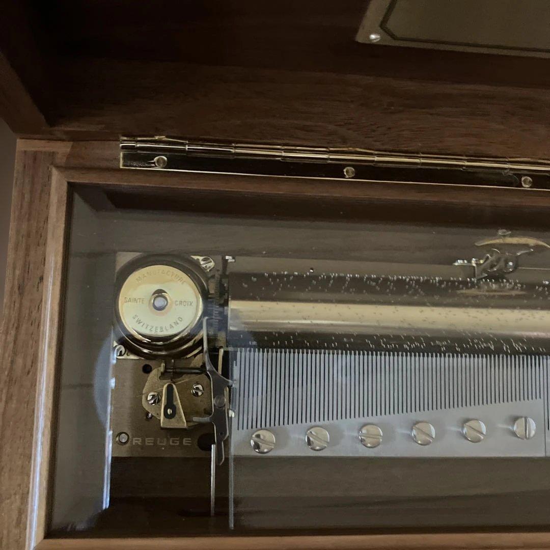 リュージュ オルゴール144弁　曲目　カノン　共鳴箱おつけします。