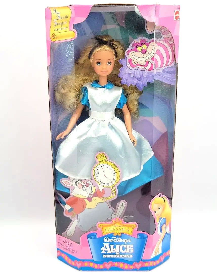 ■マテル社　ディズニークラシック　不思議の国のアリス　バービー　人形