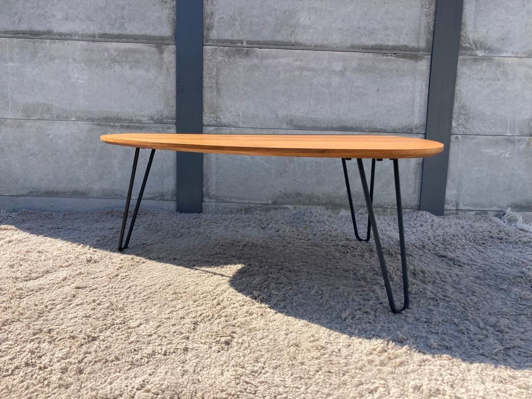 k1030-05★クラスティーナローテーブル ウォールナット材 コーヒーテーブル