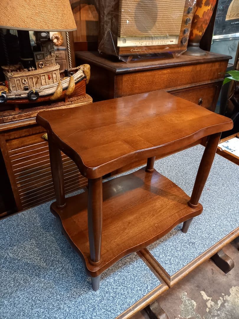 花！　様売約済　コロニアル　ウッド　サイド　オープン　ラック　２段