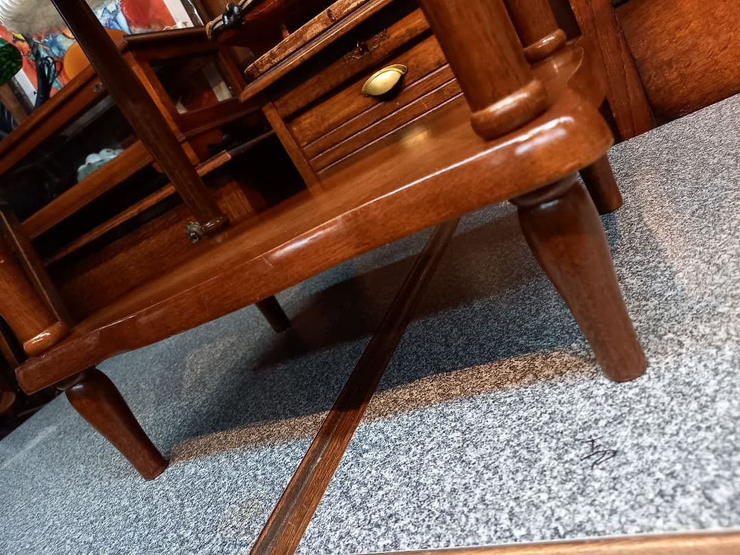 花！　様売約済　コロニアル　ウッド　サイド　オープン　ラック　２段