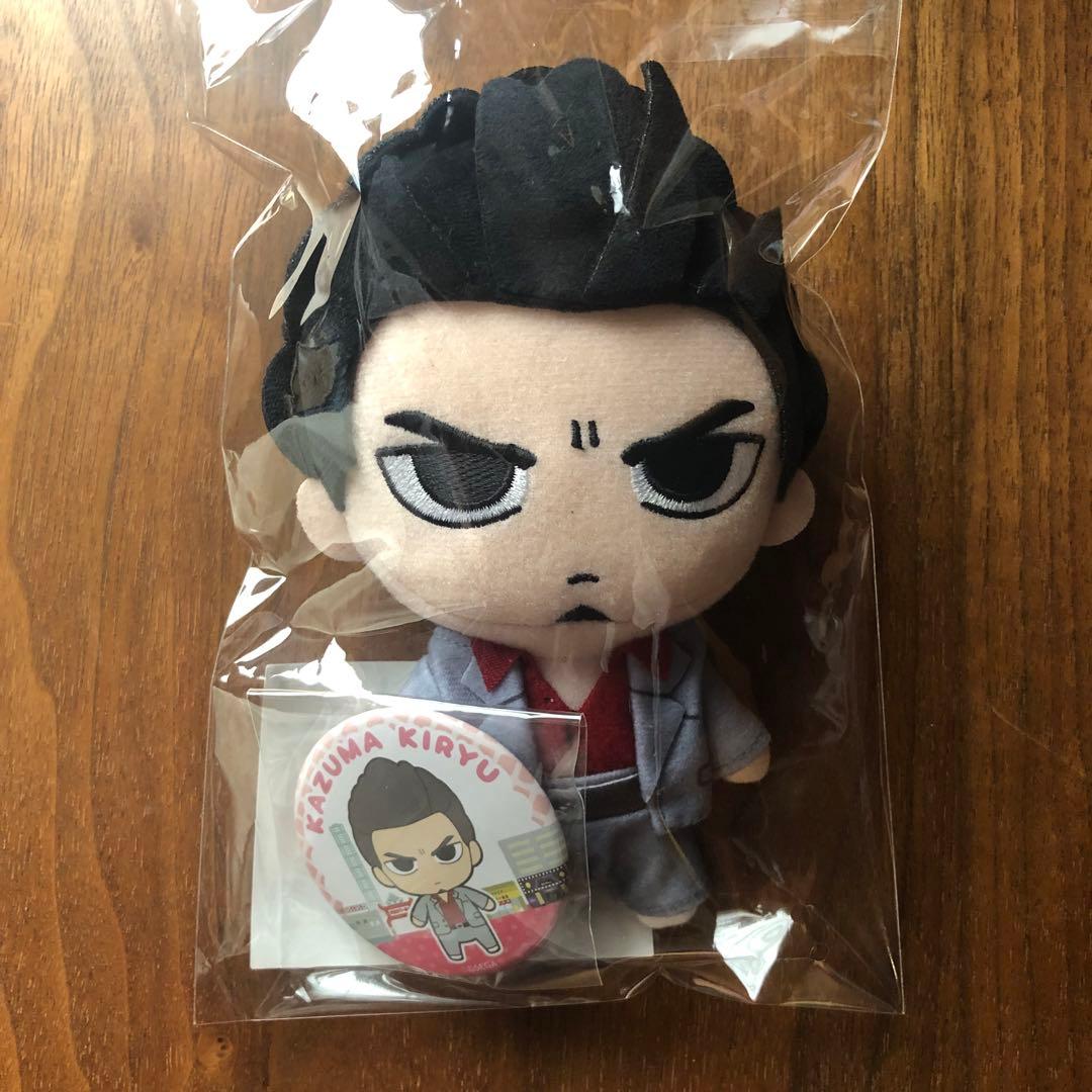 龍が如く』ぬいぐるみ＆缶バッジセット 『極』桐生 一馬 - メルカリ