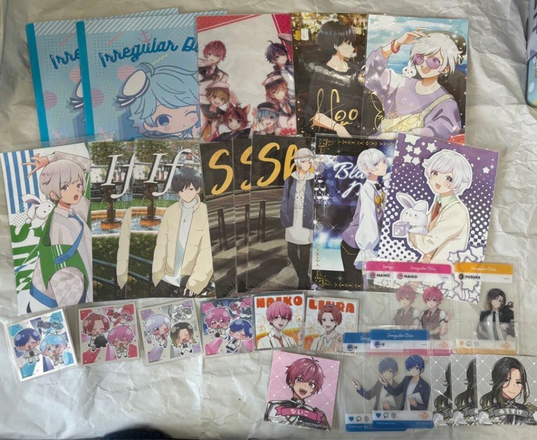 いれいす シクフォニ すたぽら 缶バッジ チェキ チプカ ブロマイド