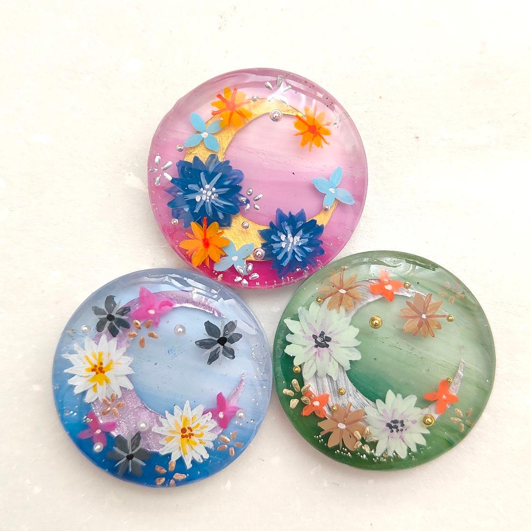 【900】ハンドメイド　レジン　ヘアゴム　ポニーフック