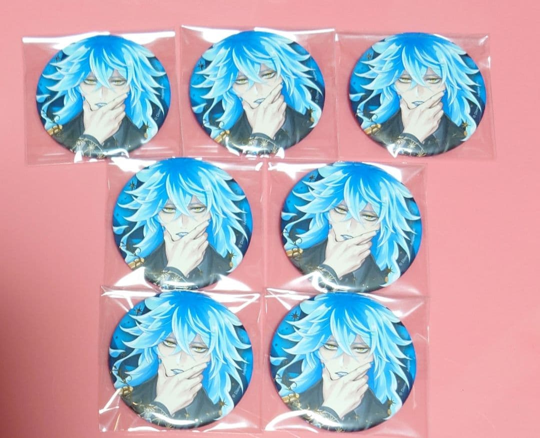 ツイステ ツイステ展 5周年 ブレイジングジュエル 缶バッジ イデア