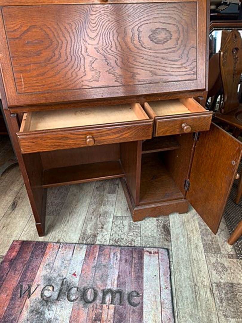 ヴィンテージ　越後民芸ライティングデスク