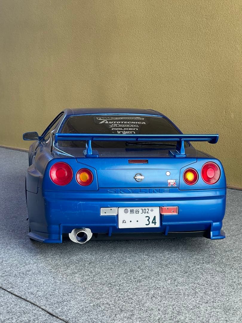 NIKKOスカイライン R34 GTRラジコン 1/5スケール - メルカリ