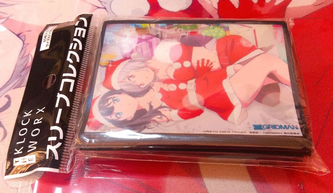 SSSS.GRIDMAN 宝多六花&新条アカネ スリーブ プレイマット 未開封