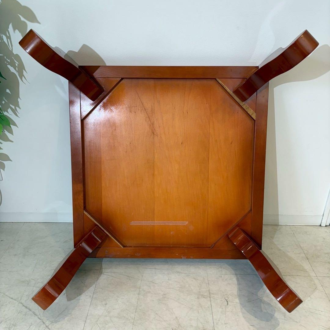 ローテーブル　センターテーブル　猫足　昭和レトロ　木製