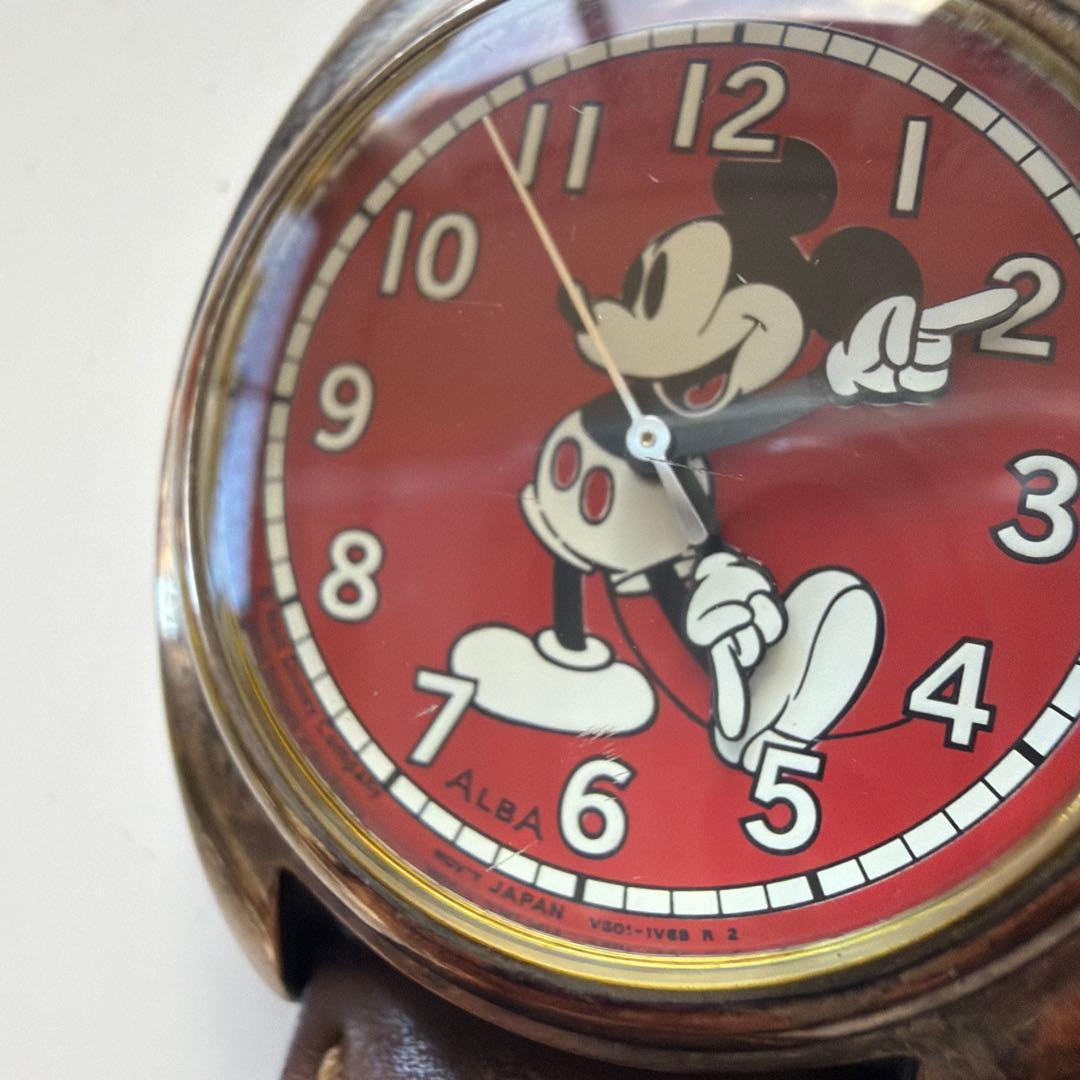SEIKO アルバ ALUB ディズニー ミッキーマウス 希少 レトロ 腕時計