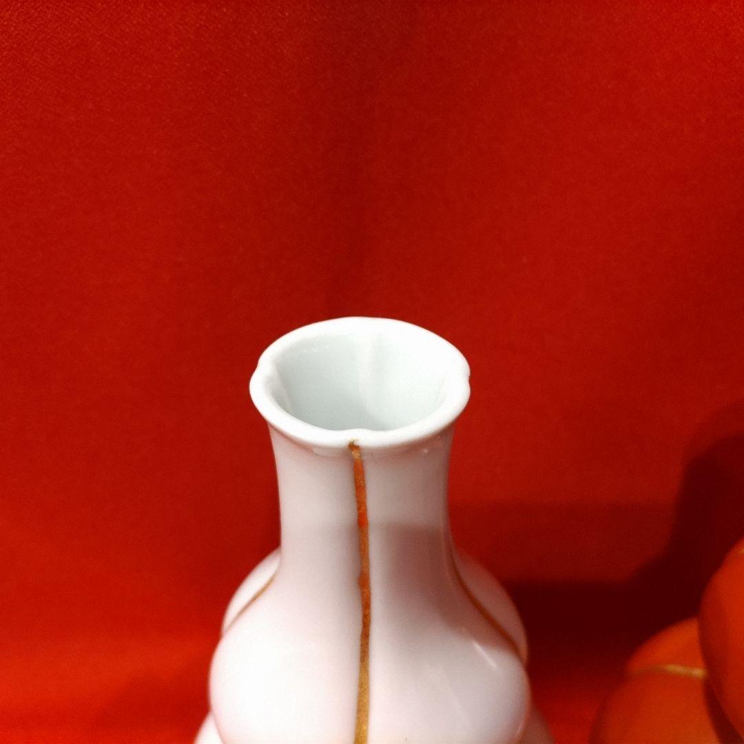 永楽即全 紅白酒瓶 1対(2点) 永楽善五郎 徳利 酒器 京焼 - メルカリ