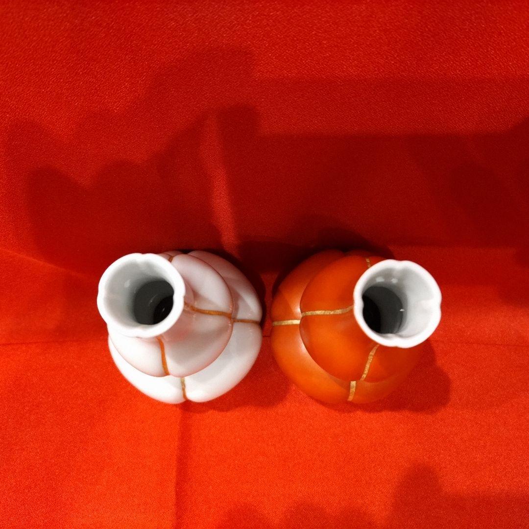 永楽即全 紅白酒瓶 1対(2点) 永楽善五郎 徳利 酒器 京焼 - メルカリ