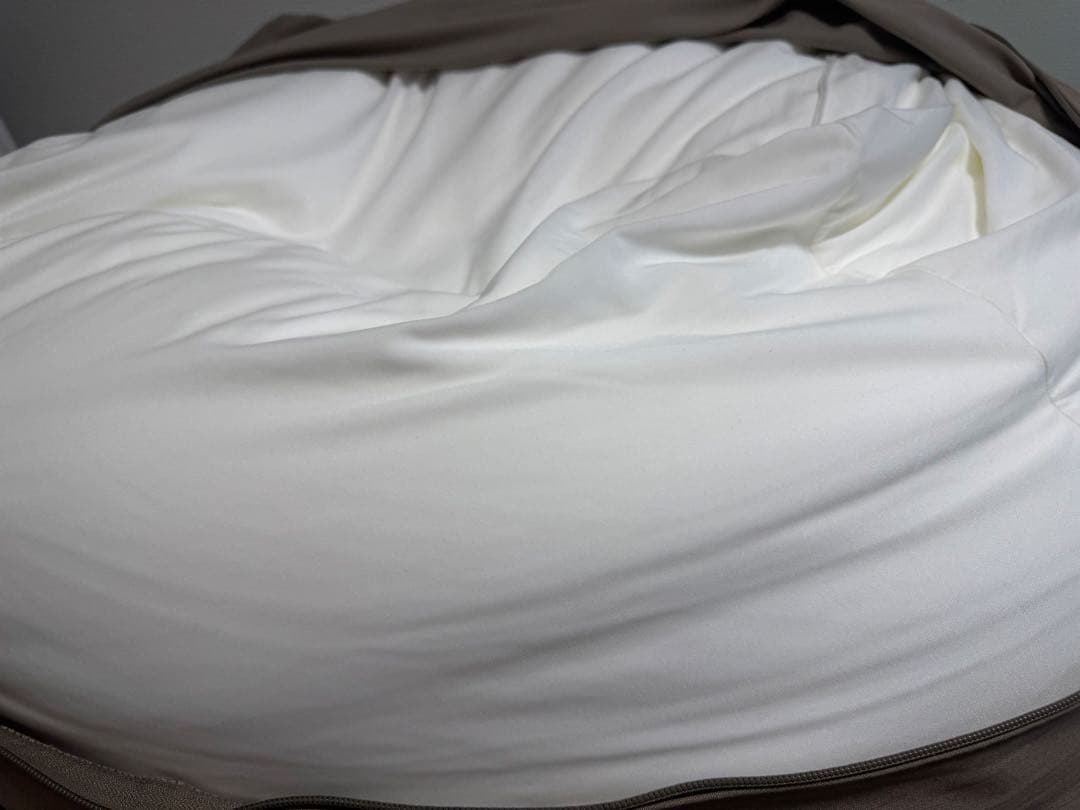 【2個セット】無印良品 ビーズクッション カバー付き_弥勒菩薩半跏思惟像