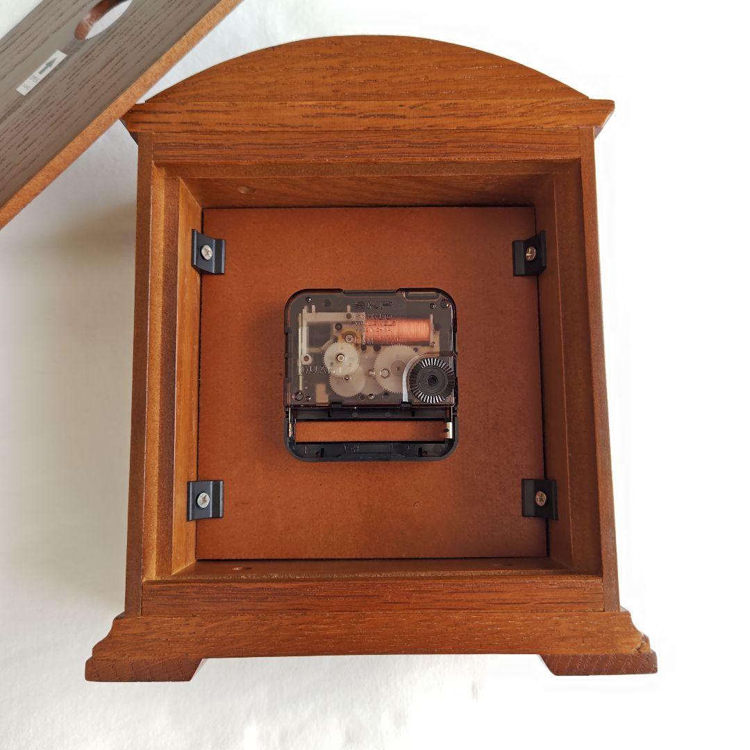 新品未使用 SEIKO セイコー 木枠置き時計 ザナショナルトラストBZ347B