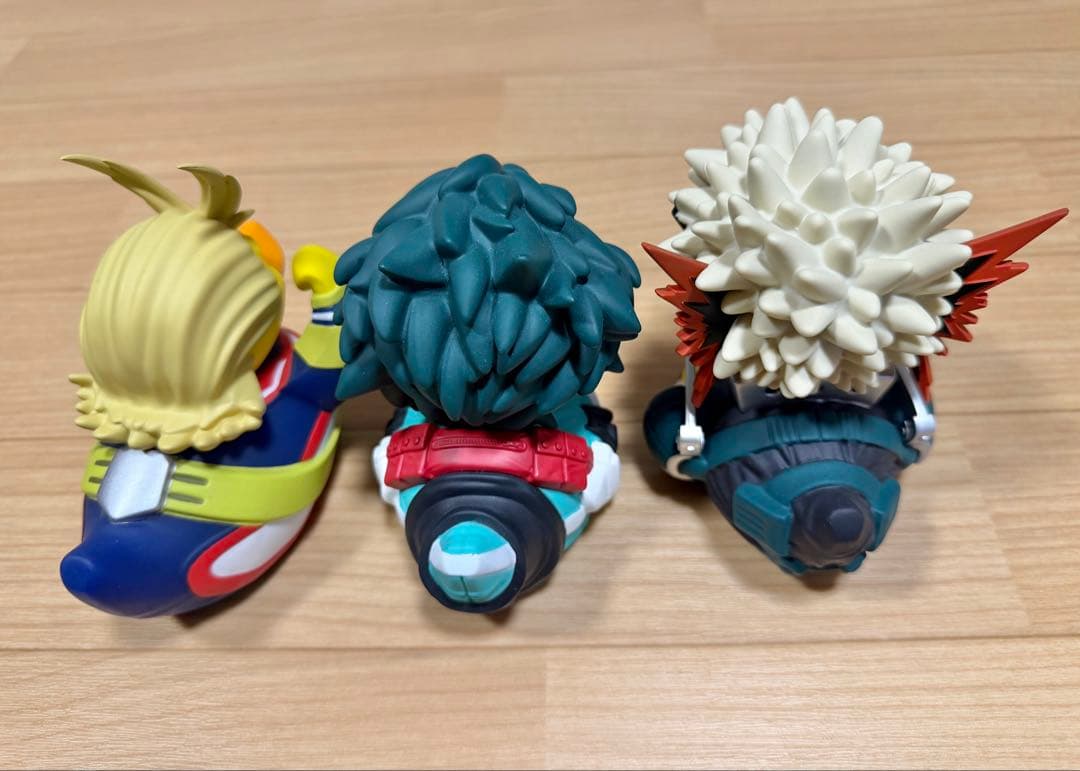 TUBBZ僕のヒーローアカデミア　ラバーダック　緑谷出久　爆豪勝己　オールマイト