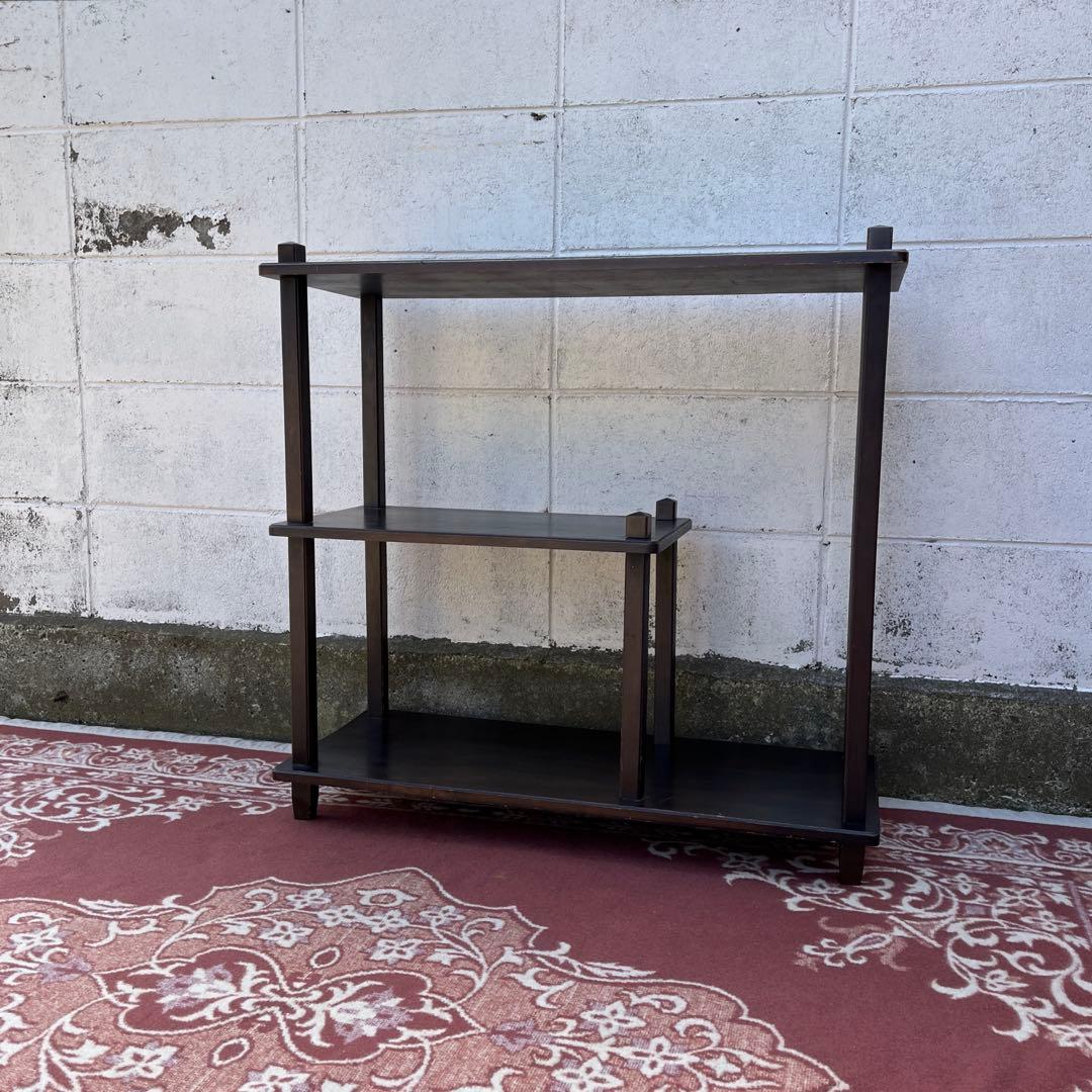 古家具 ビンテージ品◾️木製家具 飾り棚 花台 ディスプレイ台 展示台