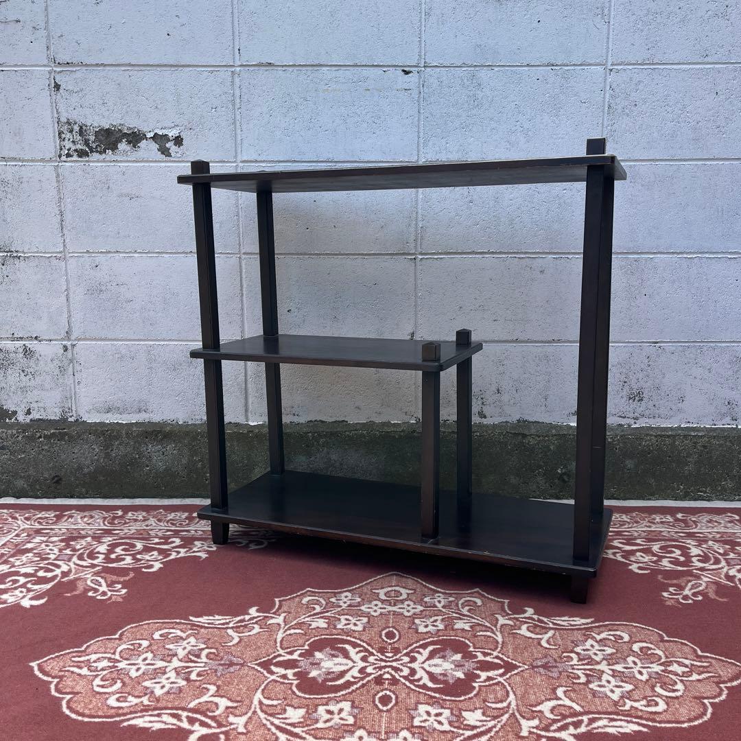 古家具 ビンテージ品◾️木製家具 飾り棚 花台 ディスプレイ台 展示台