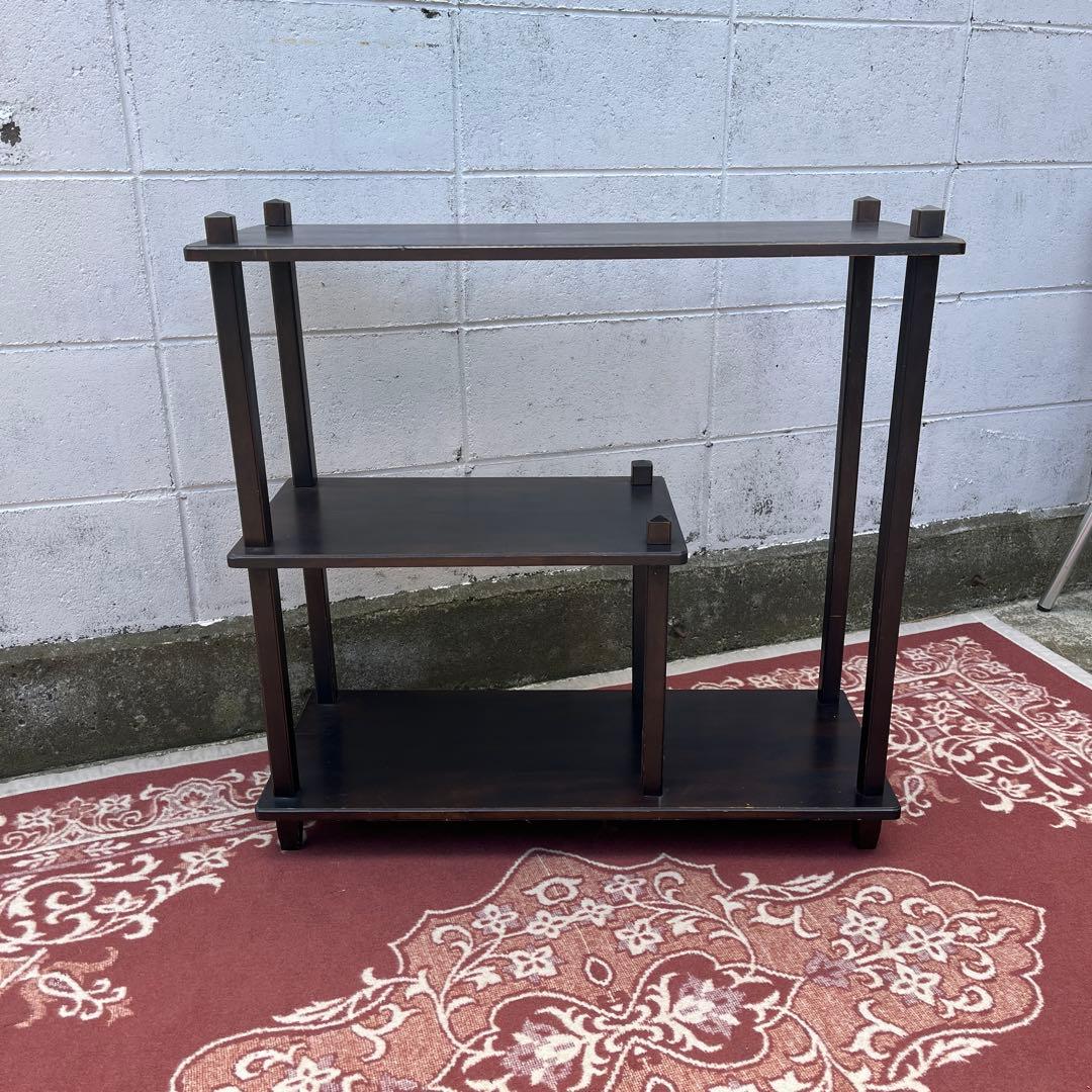 古家具 ビンテージ品◾️木製家具 飾り棚 花台 ディスプレイ台 展示台