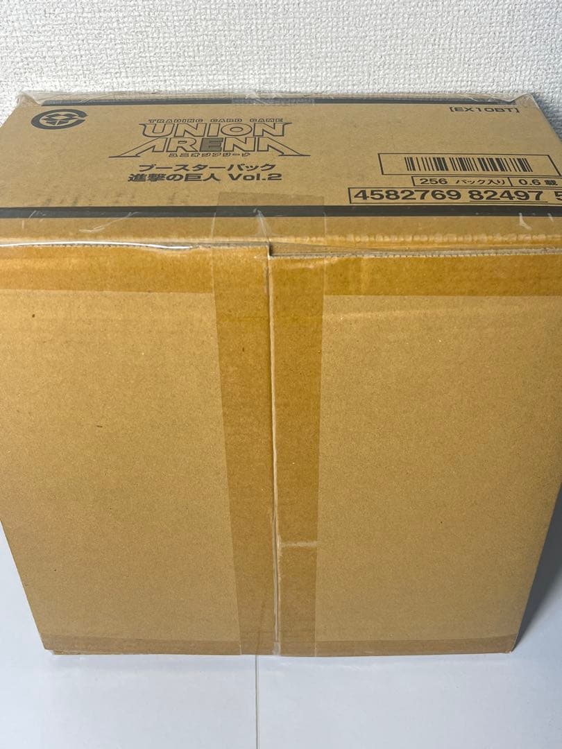 [未開封カートン] ユニオンアリーナ ブースターパック 進撃の巨人Vol.2