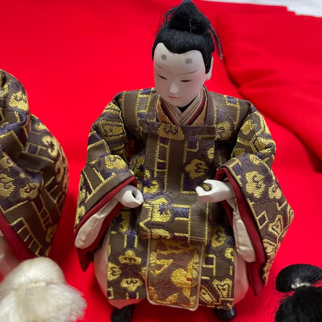 伝統的な人形 5体セット アンティーク レトロ 人形 伝統工芸品 ドール 骨董品