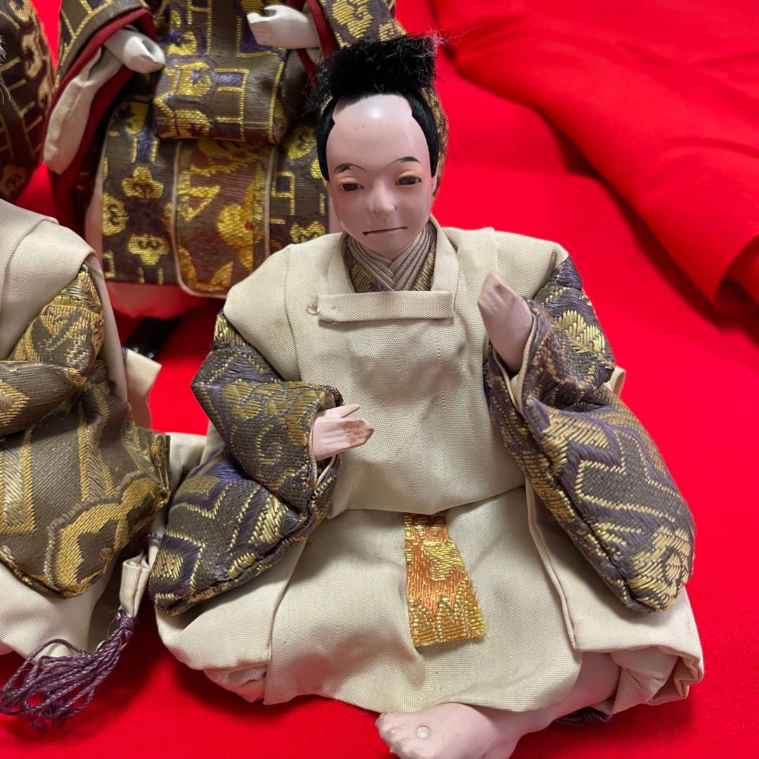 伝統的な人形 5体セット アンティーク レトロ 人形 伝統工芸品 ドール 骨董品