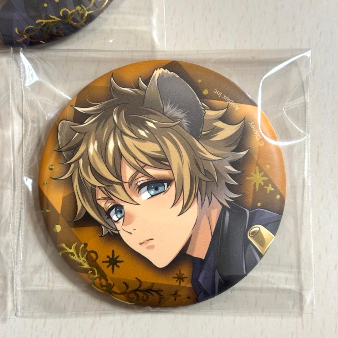 ツイステ】ブレイジングジュエル 缶バッジ【レオナ・ラギー・ジャック