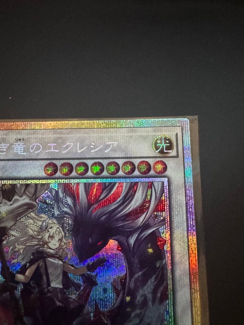 黒き竜のエクレシア プリシク 遊戯王