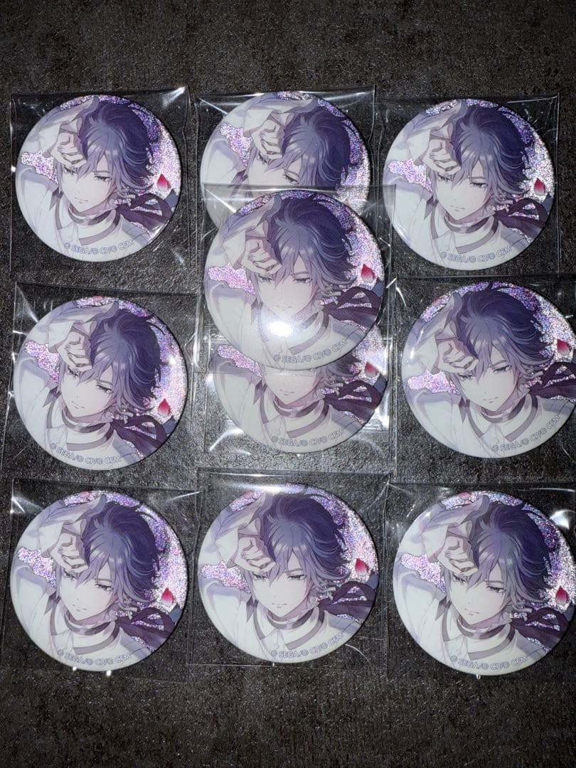 プロセカ グリッター缶バッジ 48C KAITO - メルカリ