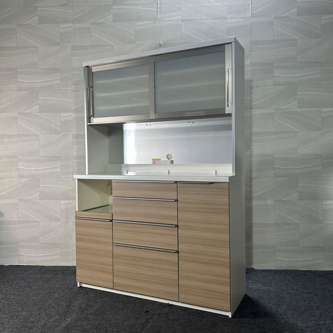 Pamouna 食器棚 幅140cm カップボード おしゃれ 収納 d3891