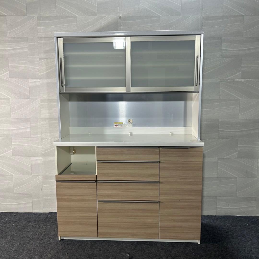 Pamouna 食器棚 幅140cm カップボード おしゃれ 収納 d3891