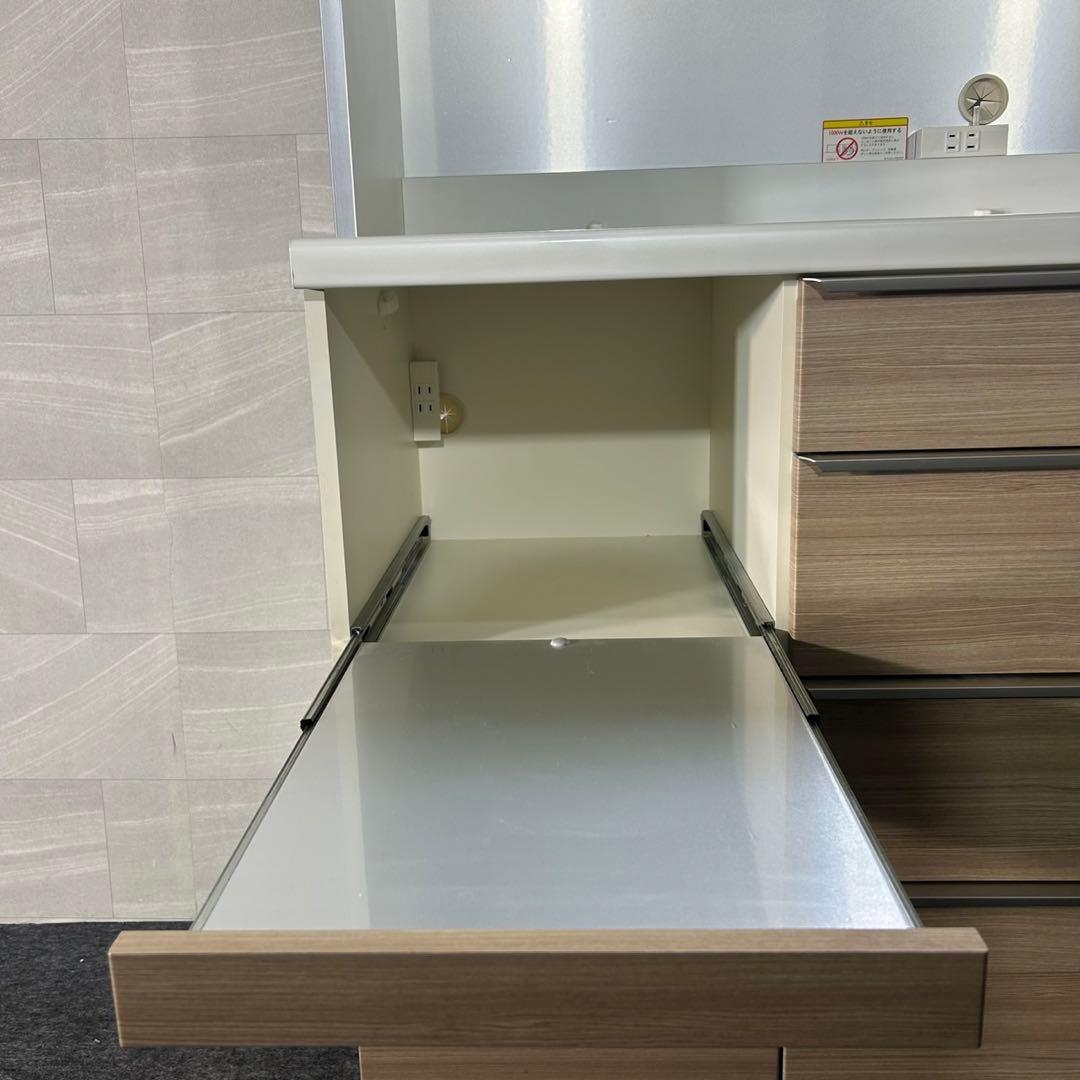 Pamouna 食器棚 幅140cm カップボード おしゃれ 収納 d3891