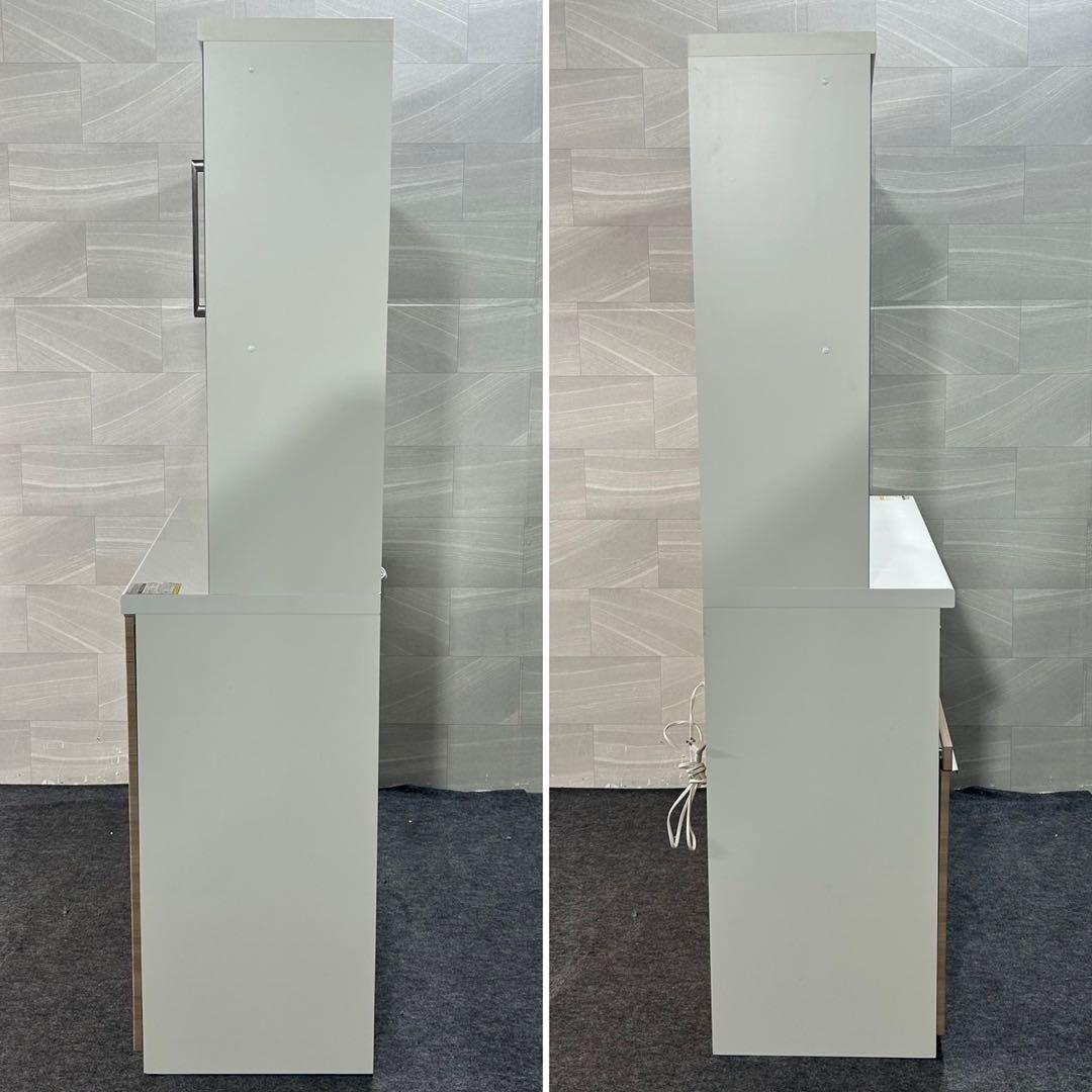 Pamouna 食器棚 幅140cm カップボード おしゃれ 収納 d3891