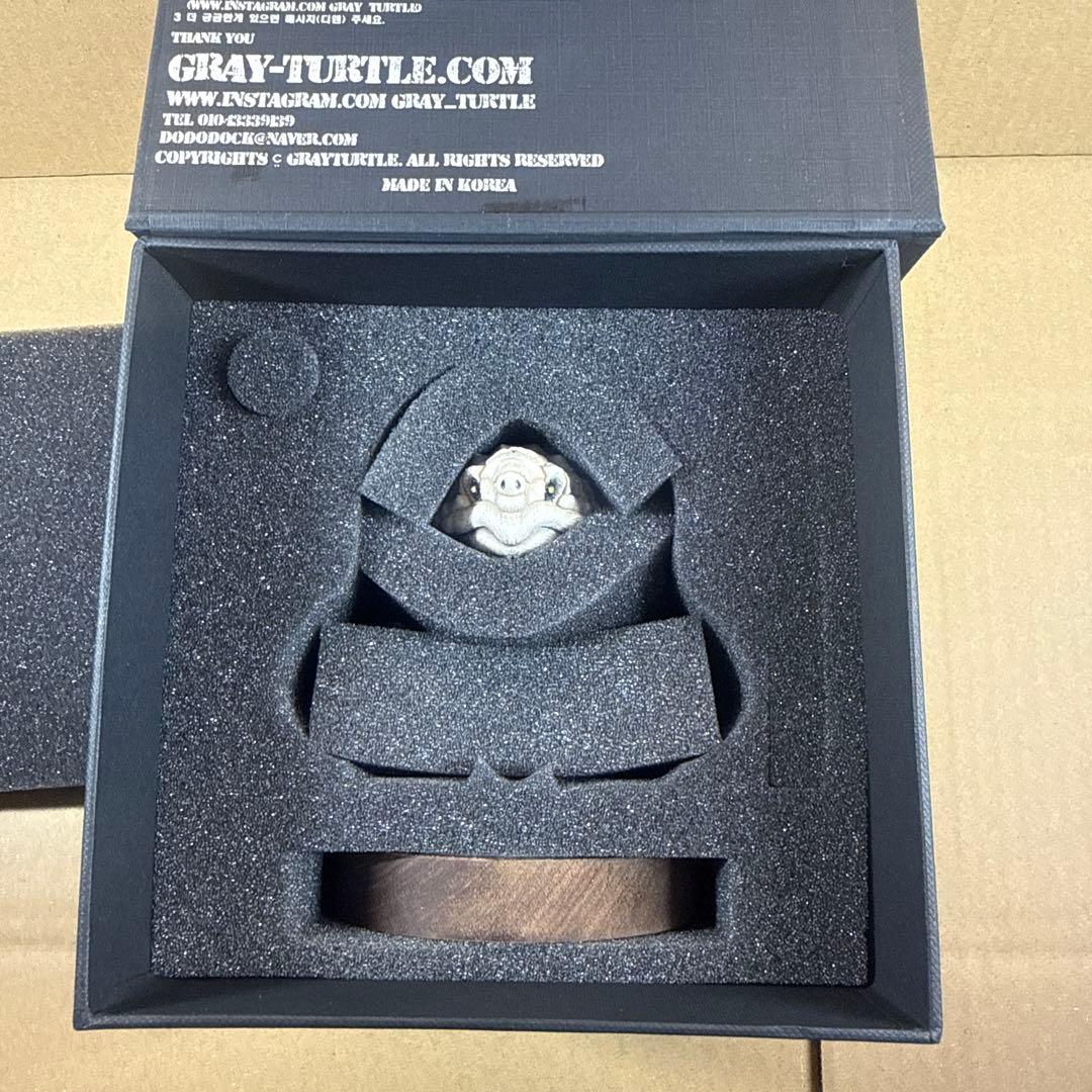 羅本製所 ROBINCERAMICSTUDIO gray turtle 20体限