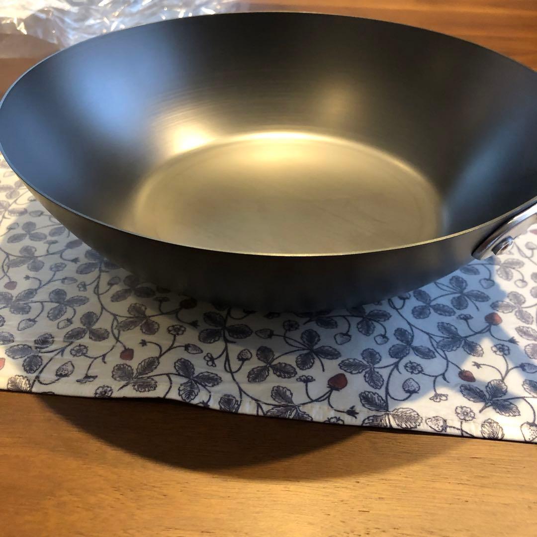 フライパン　深型　28センチ　窒化鉄　ビタクラフト スーパー 鉄 炒め鍋