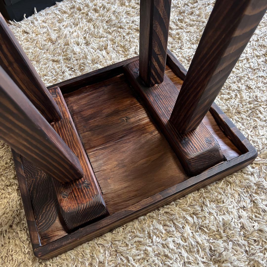 インテリア　飾り台　花台　プロジェクター台　展示台　木製