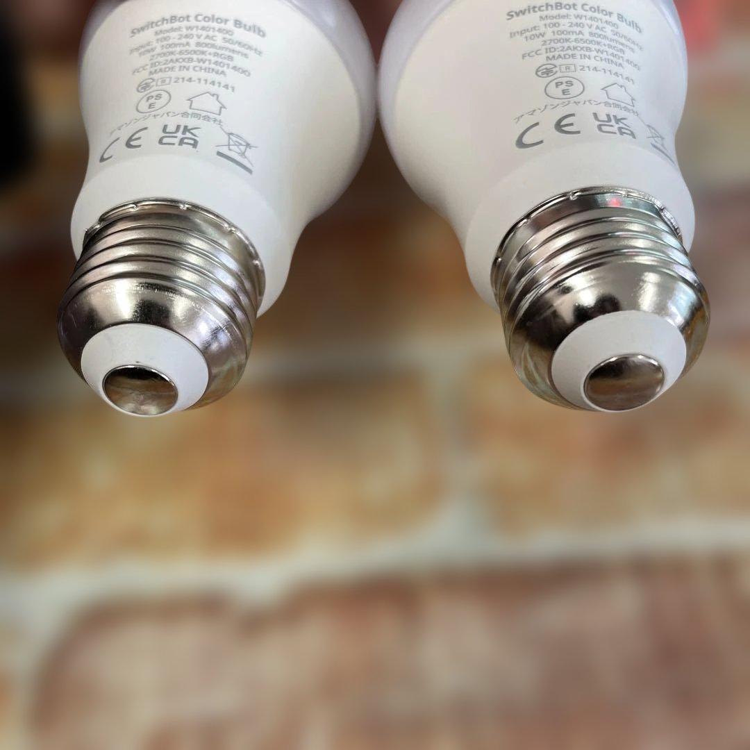 SwitchBot スマート電球 E26 2個セット - メルカリ