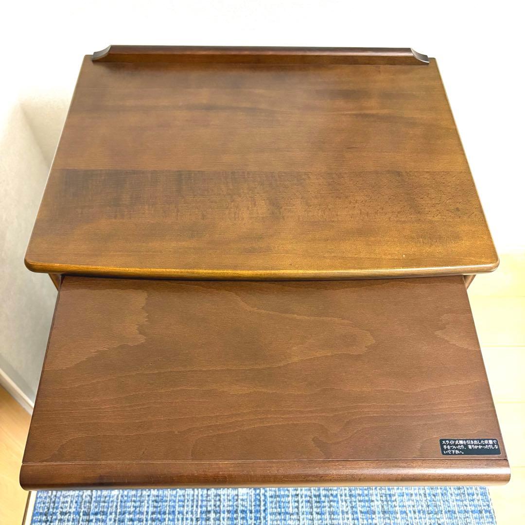 Karimoku カリモク家具 レンジ台 キャビネット キッチン収納 高級家具