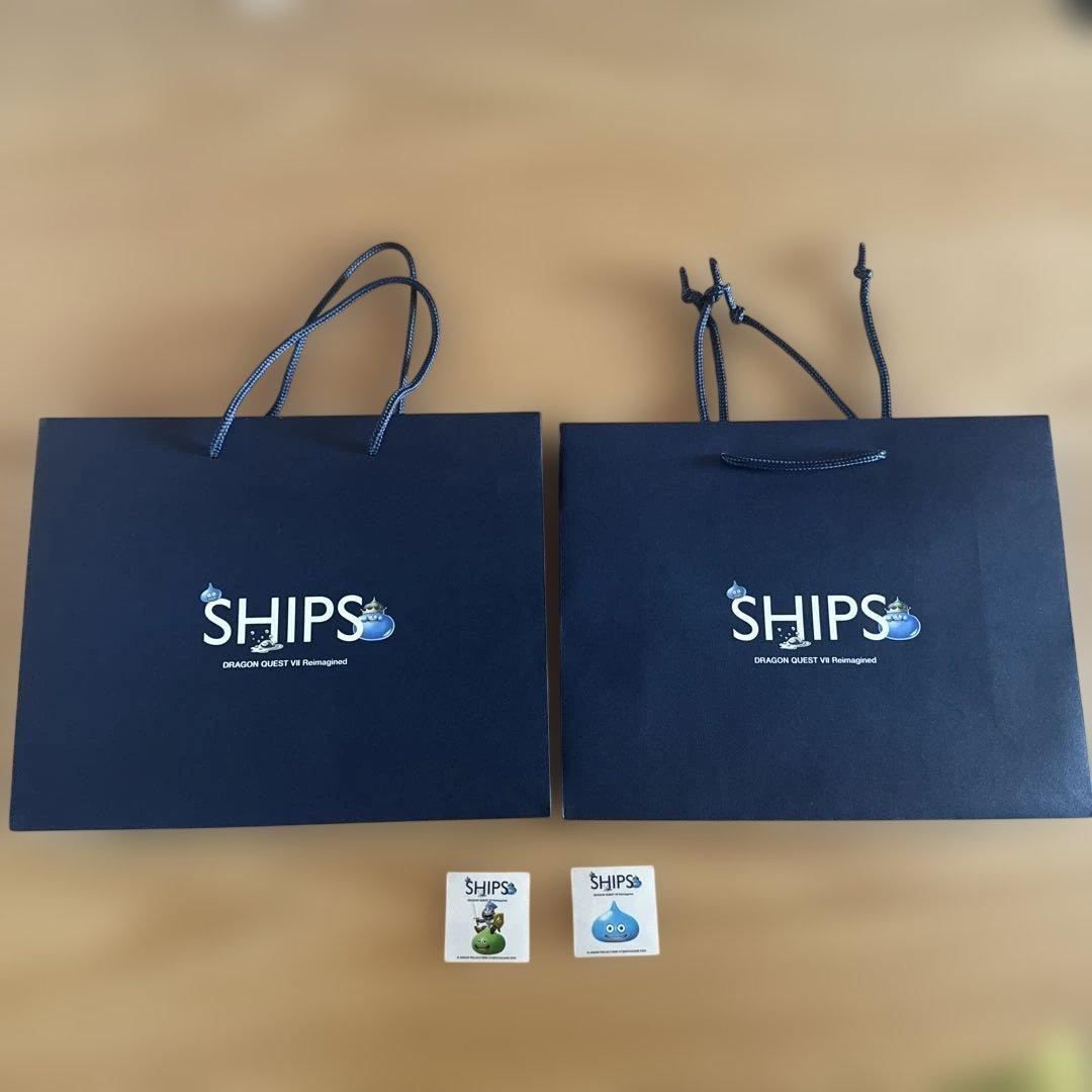 7*0様 SHIPS ドラゴンクエストVII コラボ ショッパー ステッカー ス