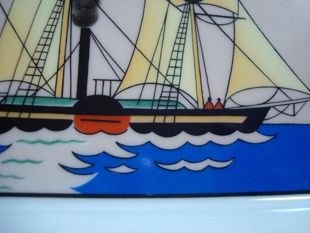 エルメス　HERMES　　灰皿　アッシュトレイ 帆船