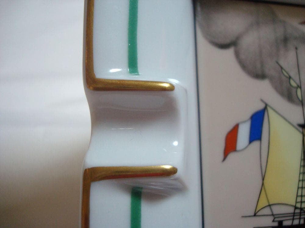 エルメス　HERMES　　灰皿　アッシュトレイ 帆船