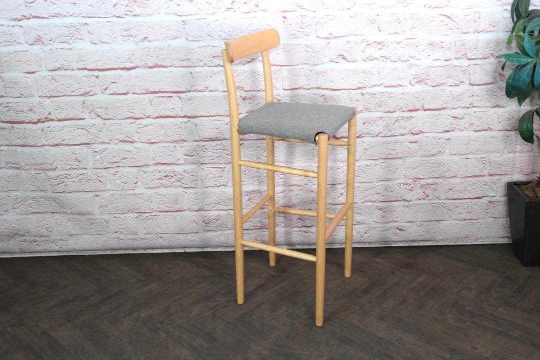 マルニコレクション Lightwood/ライトウッド バースツールHigh　A