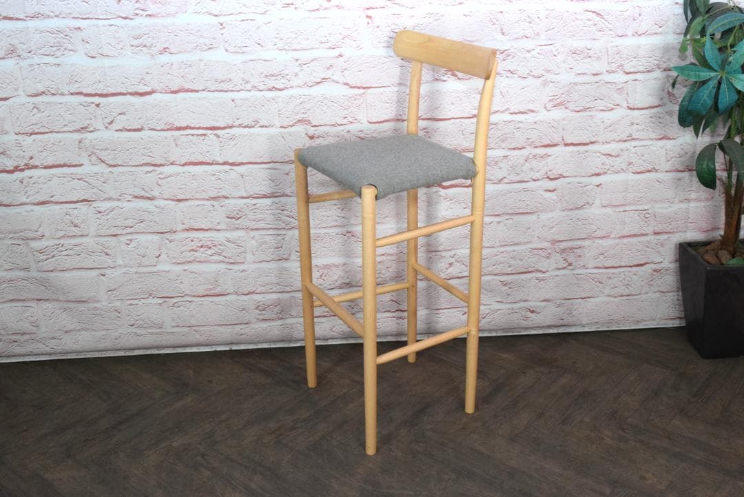 マルニコレクション Lightwood/ライトウッド バースツールHigh　A