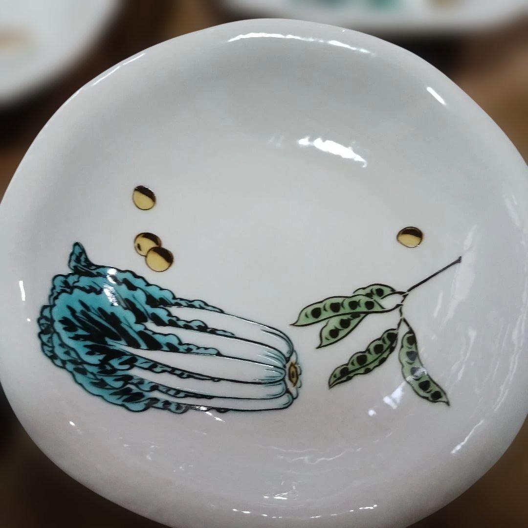 九谷焼 竹凰窯 野菜皿 セット - メルカリ