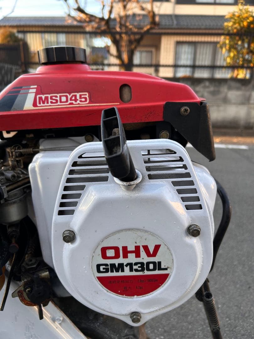 三菱耕運機 管理機 MSD45 4馬力 完全整備済み - メルカリ