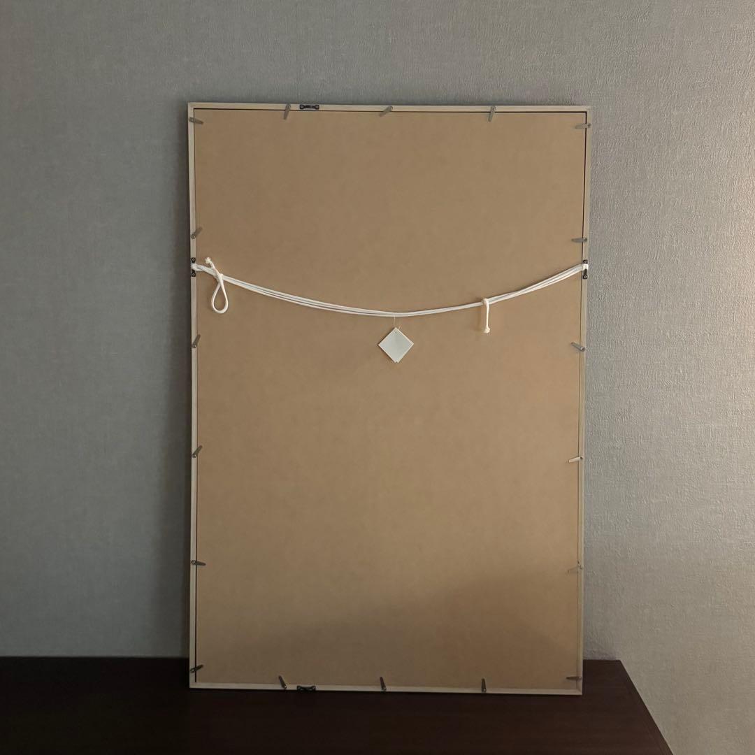 アートポスター】ミニマルアート『ドナルド・ジャッド』 フレーム付き