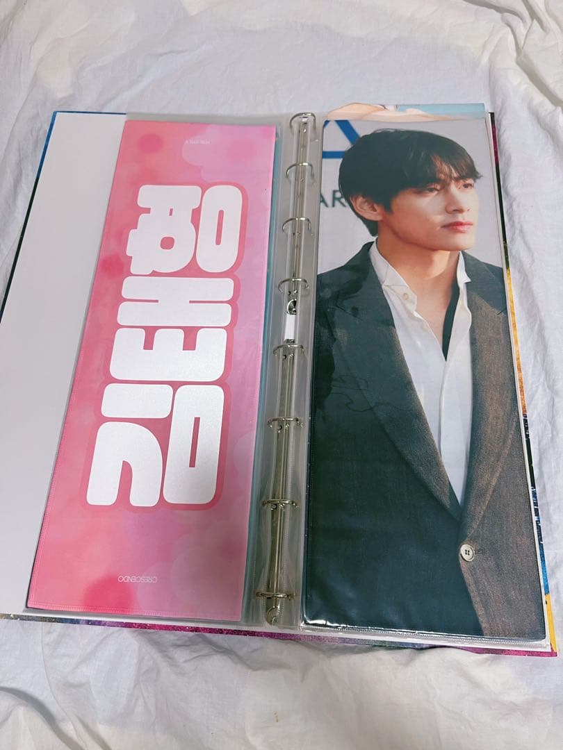 キムテヒョン テテ BTS スローガン バインダー セット