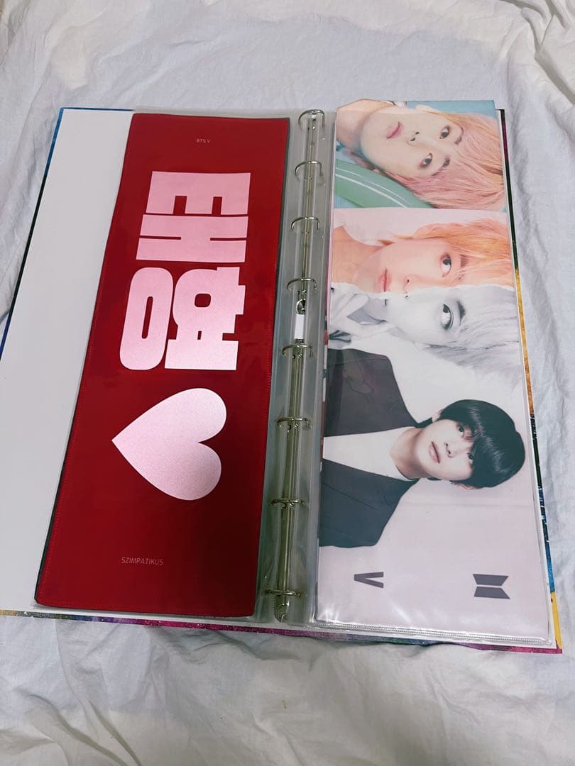 キムテヒョン テテ BTS スローガン バインダー セット